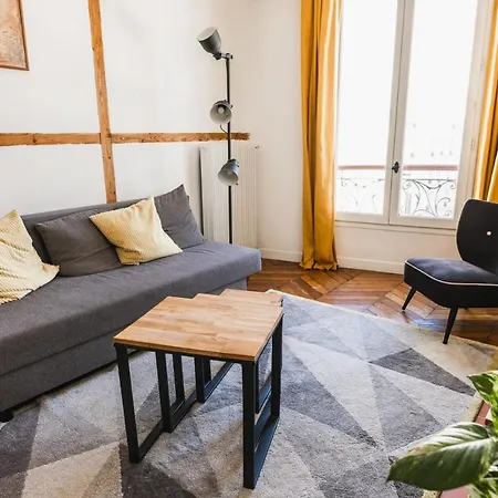 40m2 Bright And Well Arranged Montmartre Lejlighed